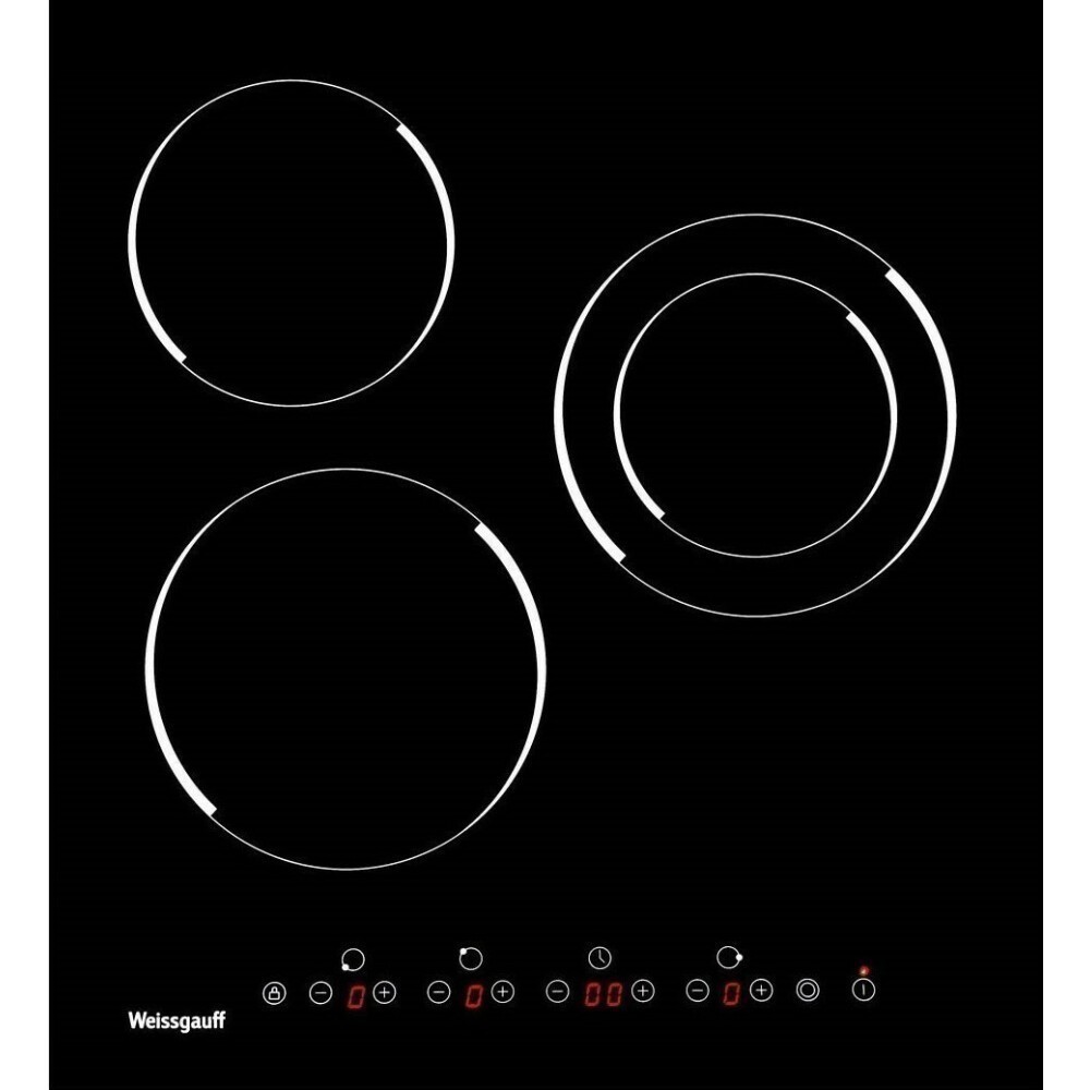 Электрическая варочная панель Weissgauff HVF 431 B