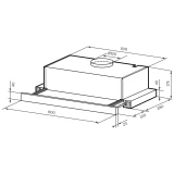 Вытяжка LEX Honver G 2M 600 White (TRHI000011)