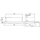 Вытяжка Weissgauff TEL 600 EW (430026)