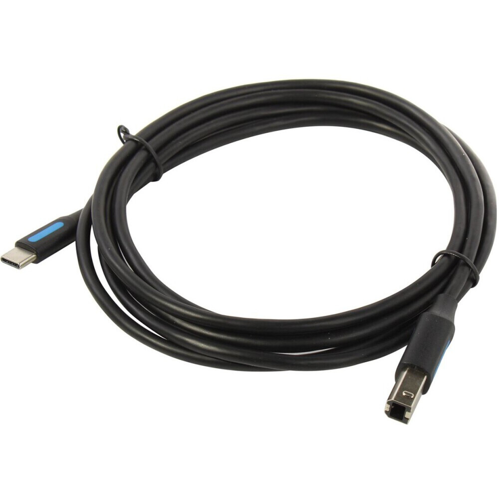 Кабель USB B (M) - USB Type-C, 2м, Vention CQUBH