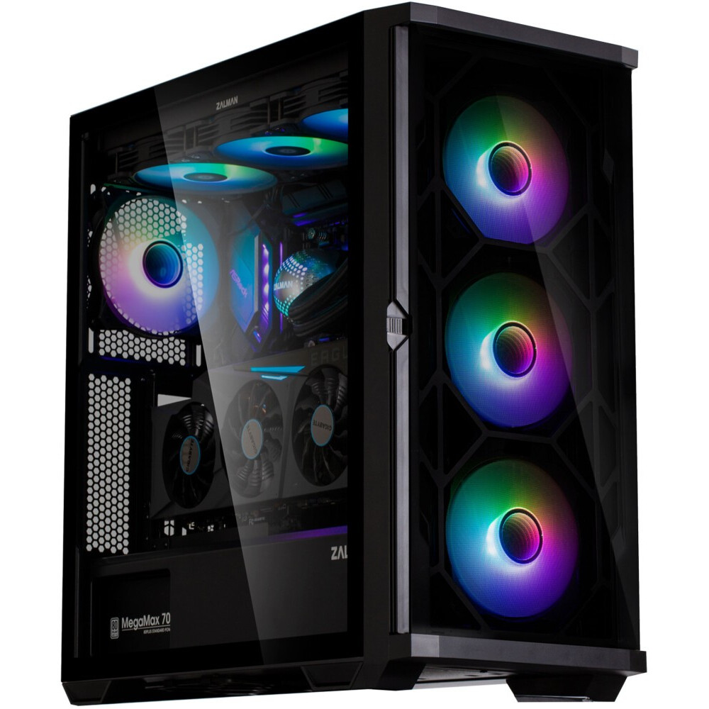 Корпус Zalman Z10 Duo Black: купить в интернет магазине Регард Москва:  цена, характеристики, описание, отзывы