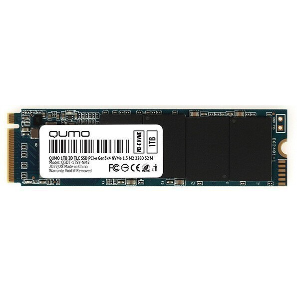 Накопитель SSD 1Tb QUMO Novation 3D (Q3DT-1TSY-NM2) OEM