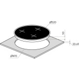 Газовая варочная панель MAUNFELD EGHG.43.23CB\G (КА-00012667)