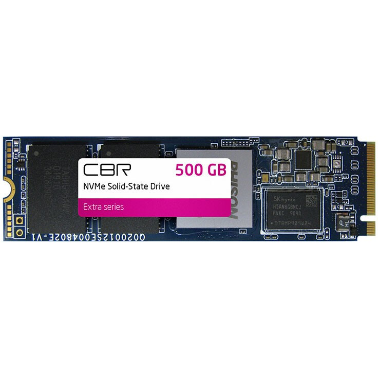 Накопитель SSD 500Gb CBR Extra (SSD-500GB-M.2-EX22)