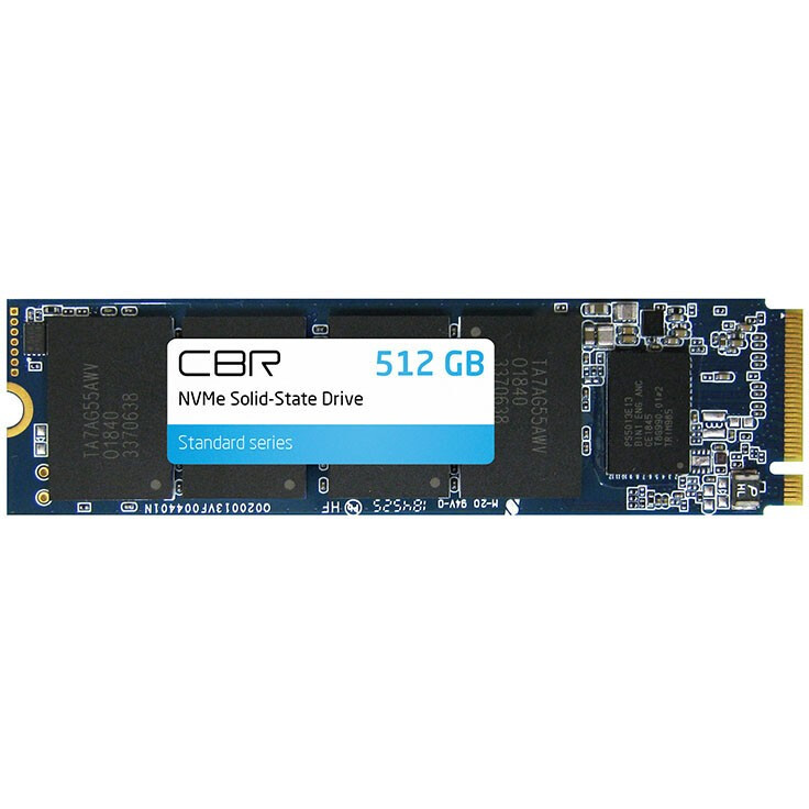 Накопитель SSD 512Gb CBR Standard (SSD-512GB-M.2-ST22)