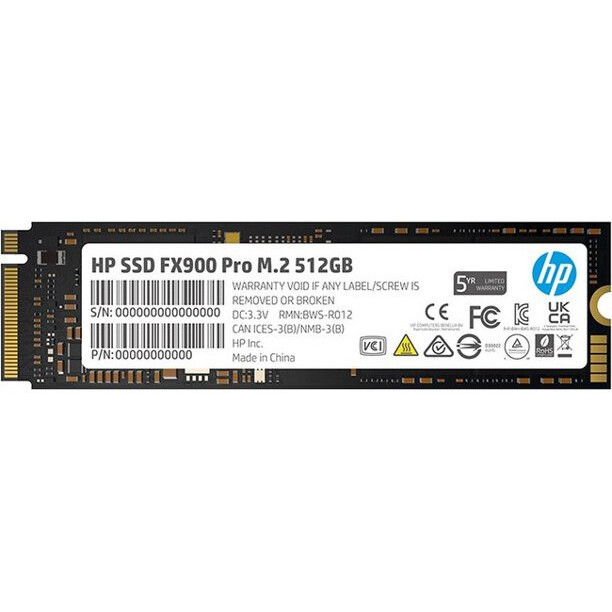 Накопитель SSD 512Gb HP FX900 Pro (4A3T9AA)