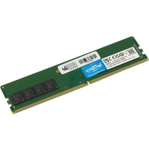 Оперативная память 16Gb DDR4 3200MHz Crucial (CT16G4DFS832A)