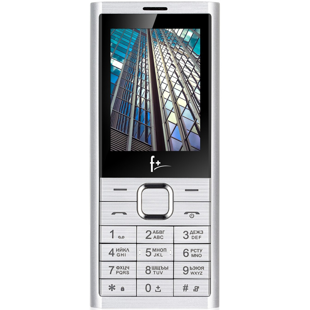 Телефон Fplus B241 Silver