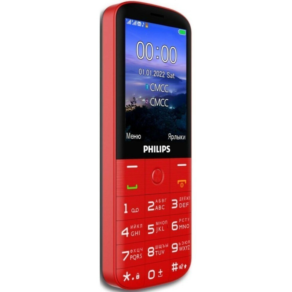 Телефон Philips Xenium E227 Red: купить в интернет магазине Регард Москва:  цена, характеристики, описание, отзывы