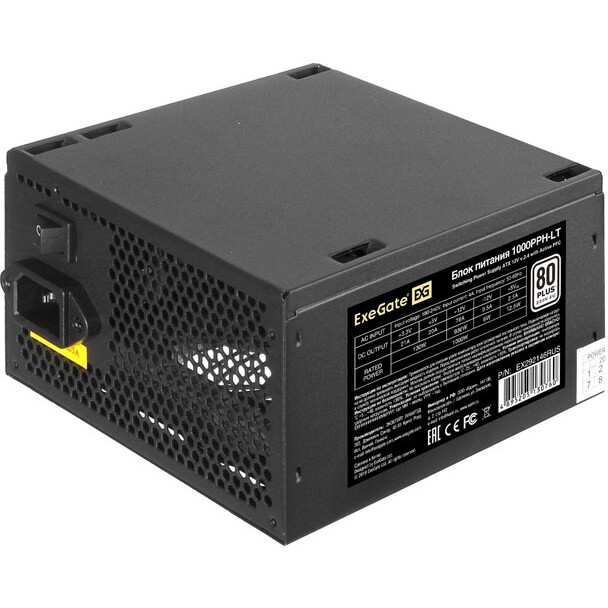 Блок питания 1000W ExeGate 1000PPH-LT-OEM (EX292146RUS-OEM-S)