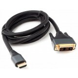 Кабель HDMI - DVI, 1.8м, Gembird CC-HDMI-DVI-4K-6