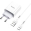 Сетевое зарядное устройство HOCO C81A Asombroso White + Type-C Cable - 6931474727961 - фото 7