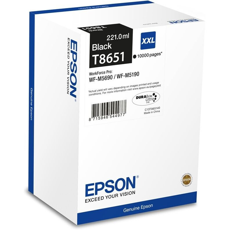 Картридж Epson C13T865140 Black