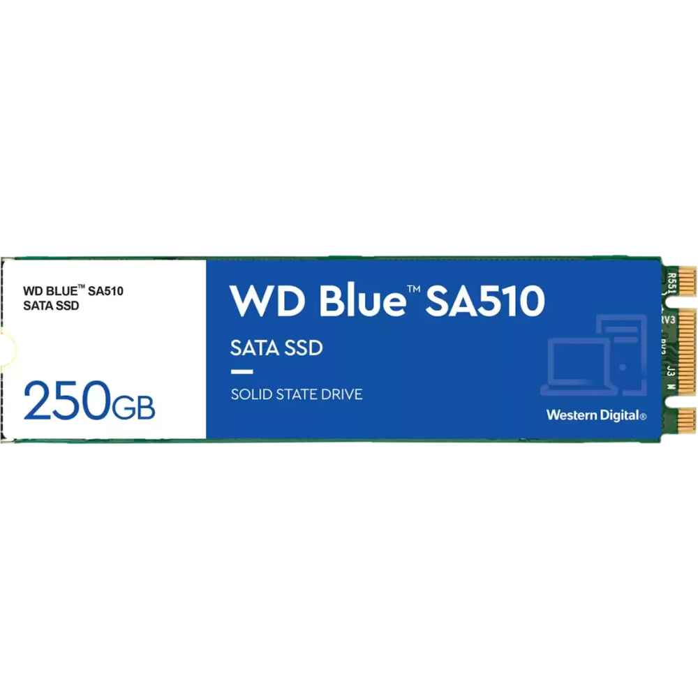 Накопитель SSD 250Gb WD Blue SA510 (WDS250G3B0B)