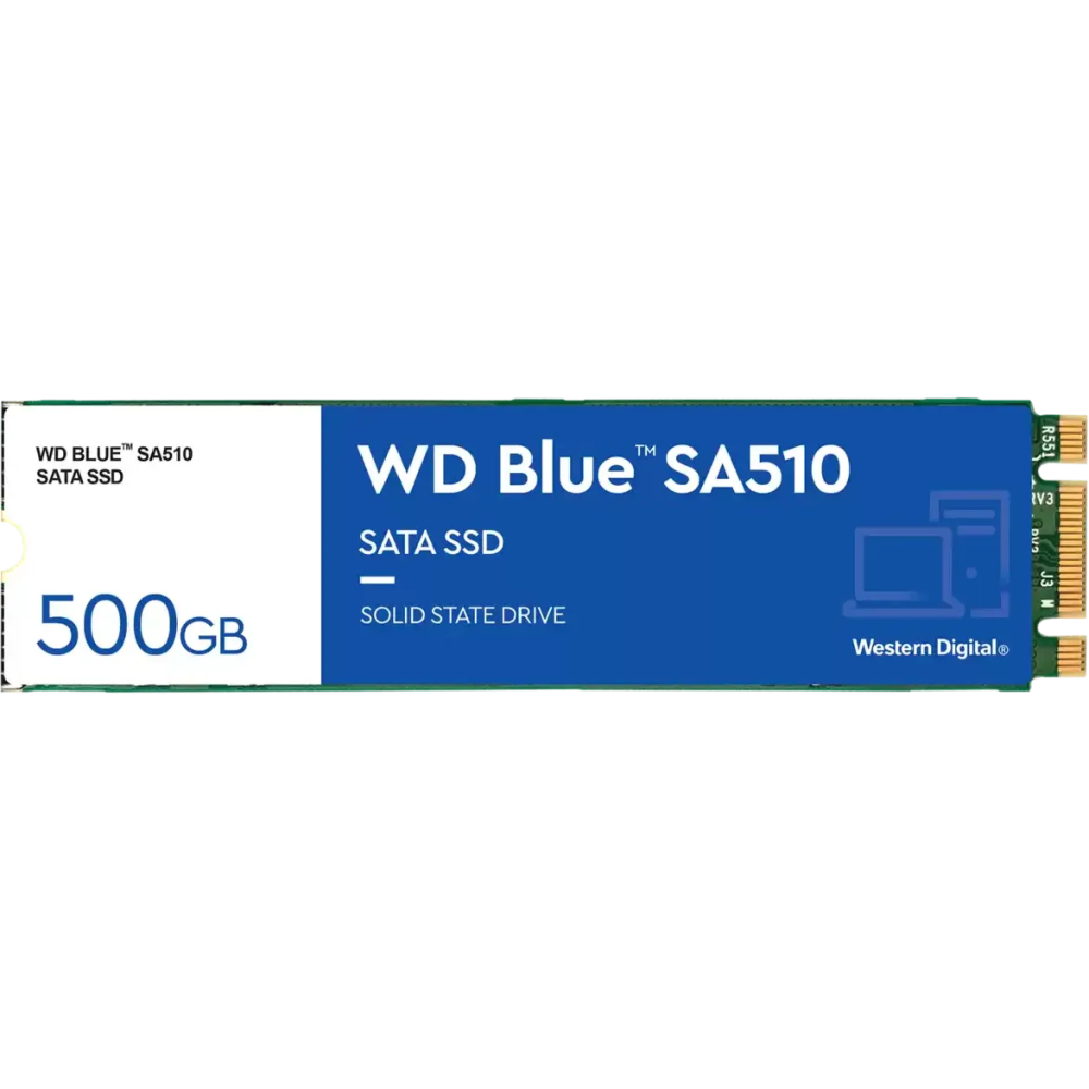 Накопитель SSD 500Gb WD Blue SA510 (WDS500G3B0B)