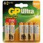 Батарейка GP 15AU Alkaline Ultra (AA, 6 шт.)