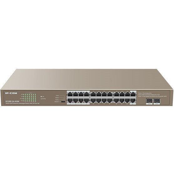 Коммутатор (свитч) IP-COM G1126P-24-410W