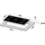 Электрическая варочная панель MAUNFELD CVCE905SMTBK (КА-00017393)