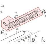 Направляющая фьюзера Ricoh H5562206