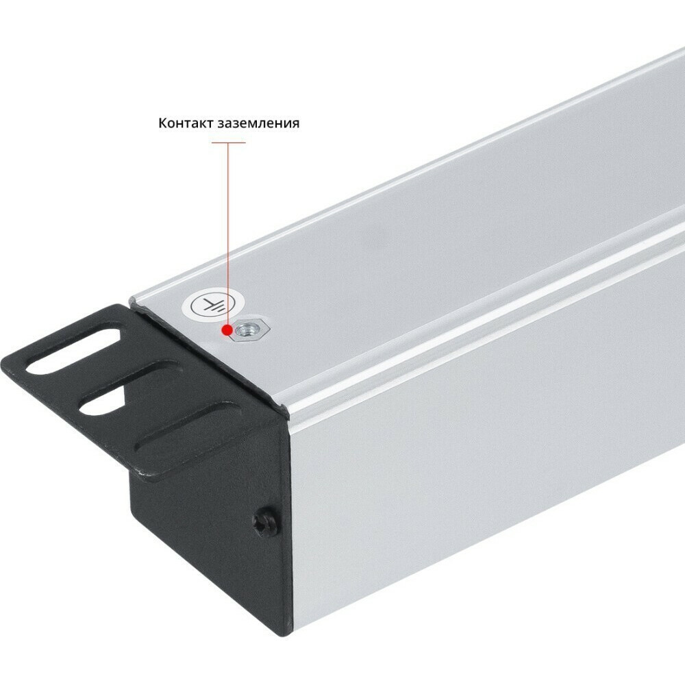 Блок евророзеток для 19 шкафов 10а cabeus pdu 8p 8 розеток