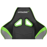 Игровое кресло AKRacing Overture Black/Green (OVERTURE-GREEN)