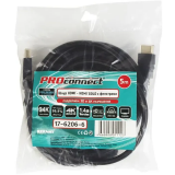 Кабель HDMI - HDMI, 5м, PROconnect 17-6206-6