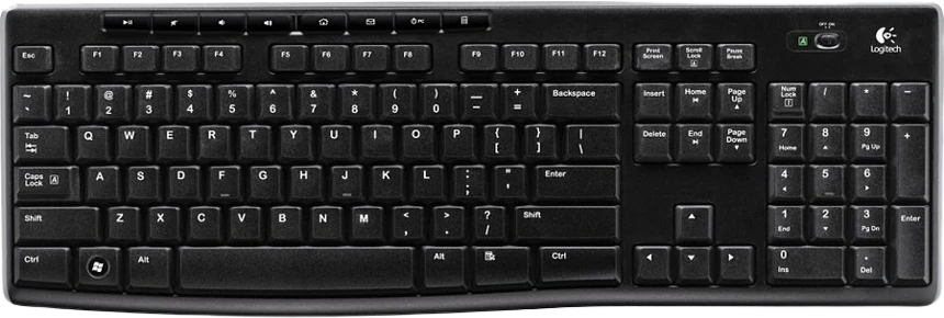 Клавиатура Logitech K270 Wireless Keyboard Black