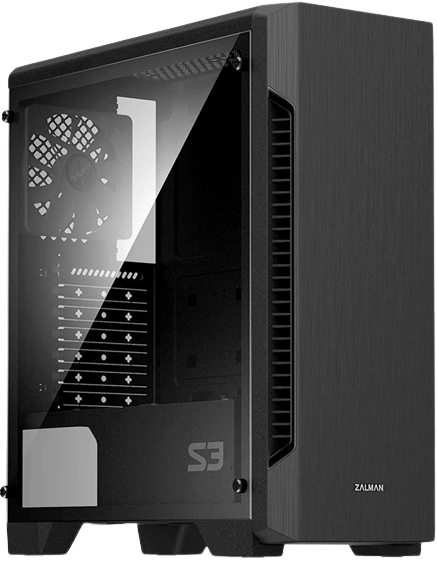 Корпус Zalman S3 TG Black