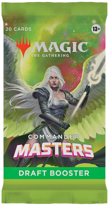 Бустер Wizards of the Coast MTG: Commander Masters Draft Booster