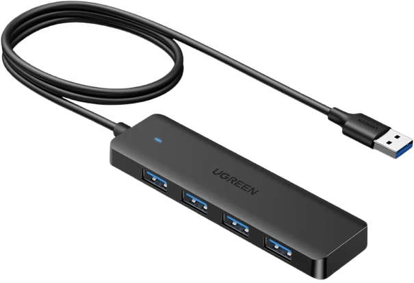 USB-концентратор UGREEN 4-in-1 USB 3.0 Hub (CM219)