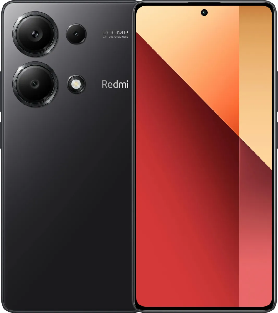 Смартфон Xiaomi Redmi Note 13 Pro 12/512Gb Midnight Black: купить в  интернет магазине Регард Москва: цена, характеристики, описание, отзывы