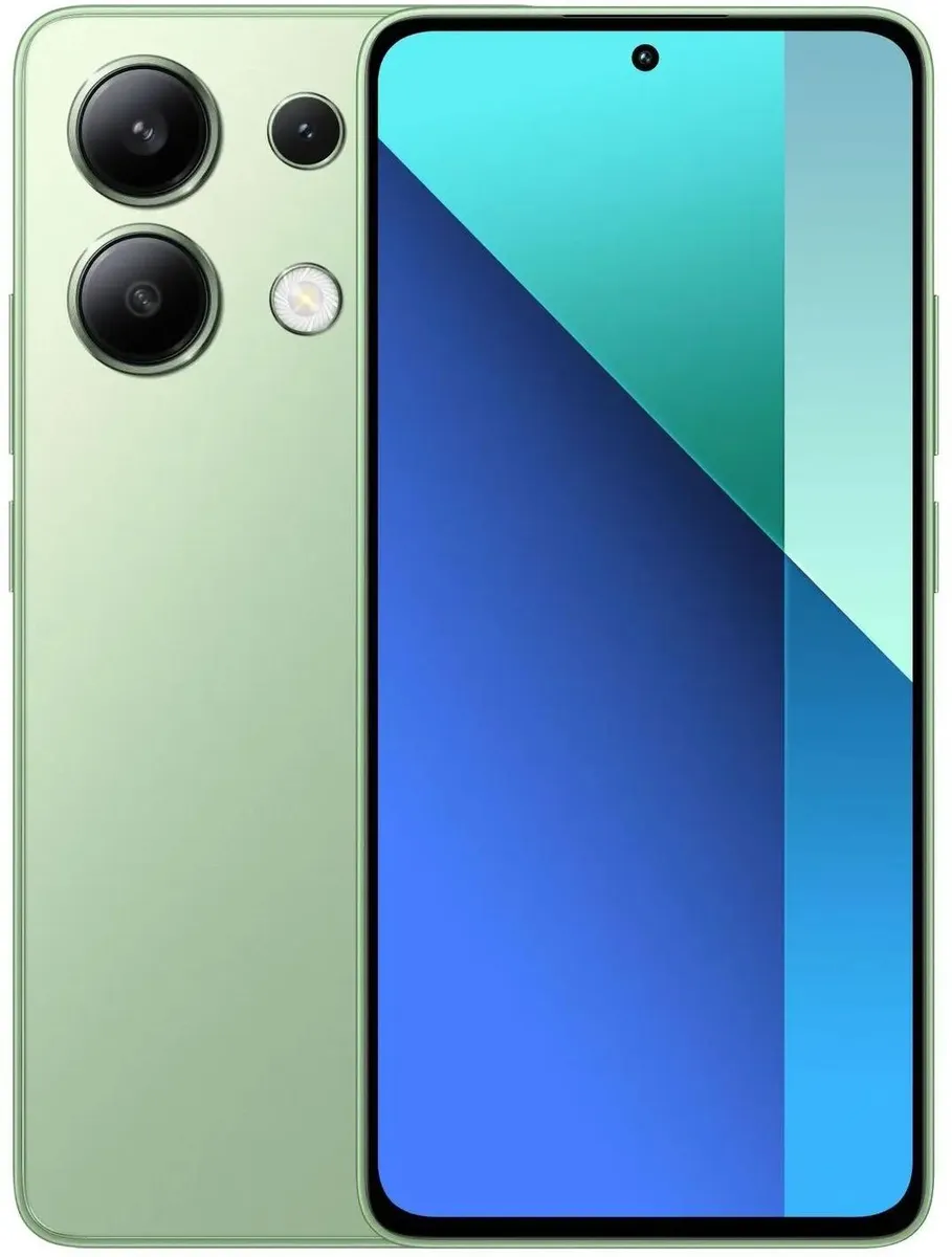 Смартфон Xiaomi Redmi Note 13 8/128Gb Mint Green: купить в интернет  магазине Регард Москва: цена, характеристики, описание, отзывы