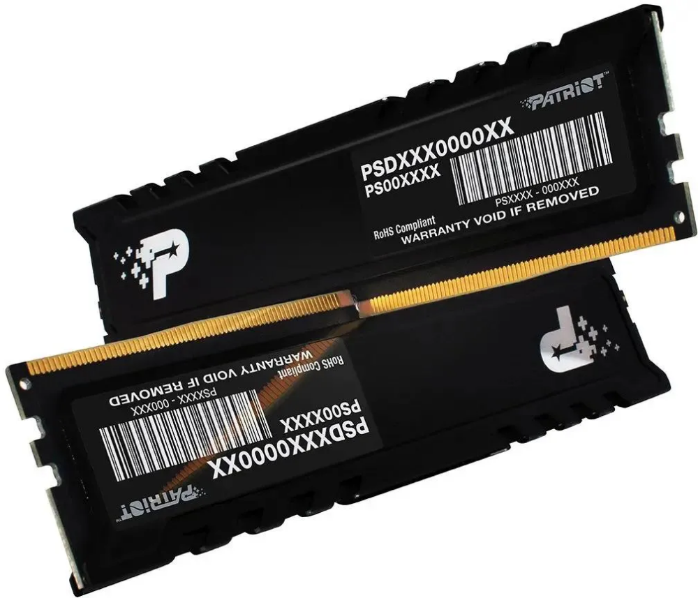 Оперативная память 16Gb DDR5 4800MHz Patriot Signature Premium  (PSP516G4800KH1) (2x8Gb KIT): купить в интернет магазине Регард Москва:  цена, характеристики, описание, отзывы